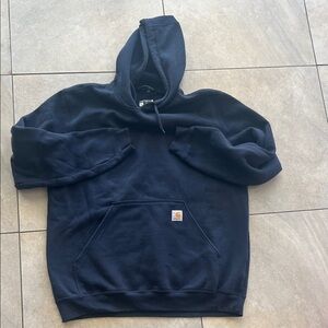 Carhartt Navy Blue Pullover Hoodie